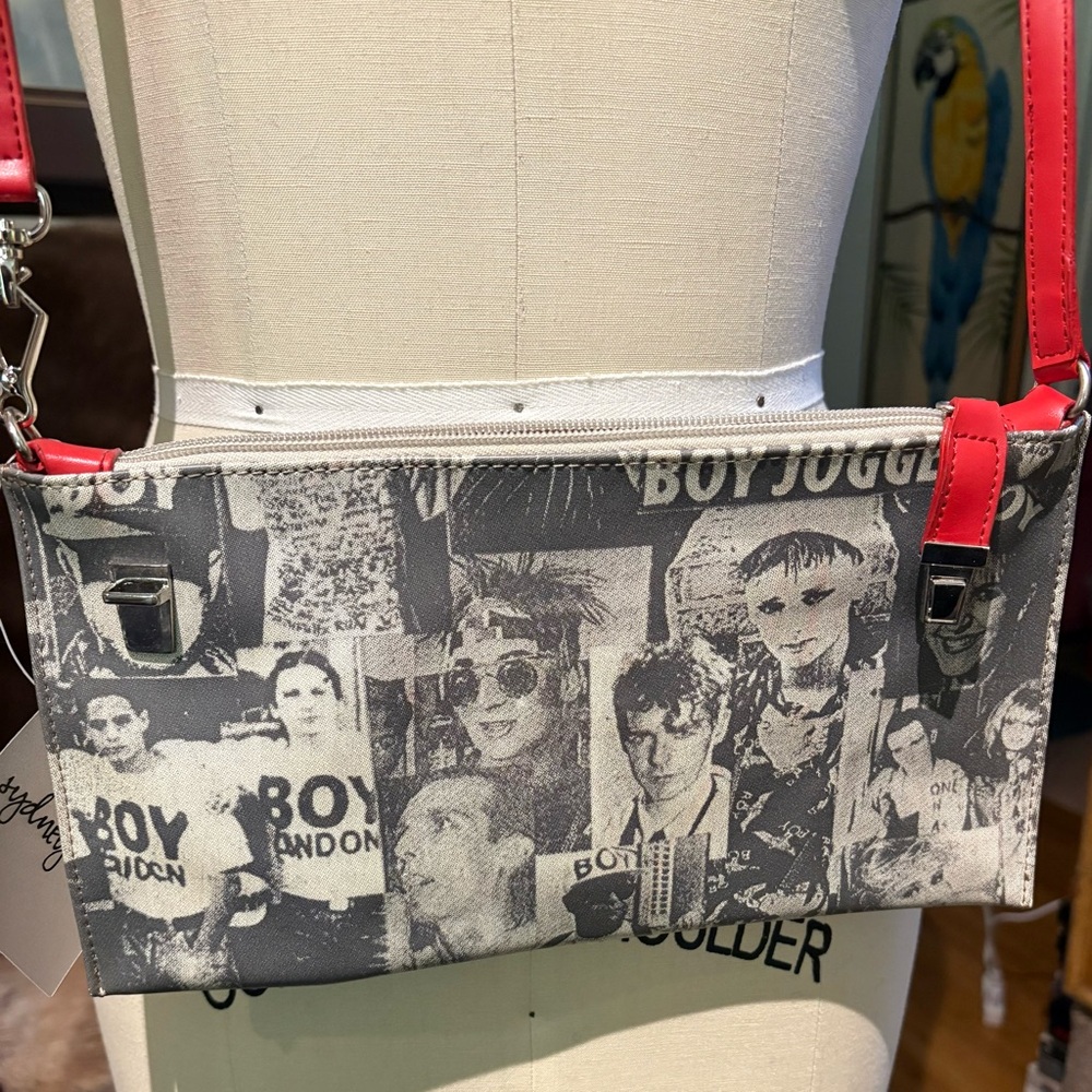 Sydney Love Boy London Graphic Punk Crossbody Bag NWT Pop Art Streetwear